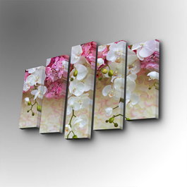Wallity Cuadro Decorativo en Lienzo 5 Piezas 5PUC-116